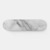 Skateboard Marbre Blanc (Horz)
