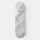 Skateboard Marbre Blanc (Recto)