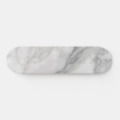 Skateboard Marbre Blanc (Horz)