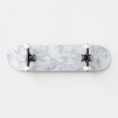 Skateboard Marbre blanc (Horz)