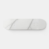 Skateboard Marbre Blanc (Horz)
