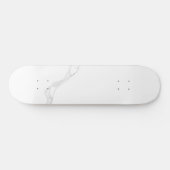 Skateboard Marbre Blanc (Horz)