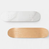 Skateboard Marbre Blanc (Horz)