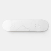 Skateboard Marbre Blanc  (Horz)