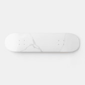 Skateboard Marbre Blanc (Horz)