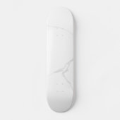 Skateboard Marbre Blanc (Recto)