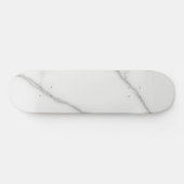 Skateboard Marbre Blanc (Horz)