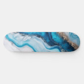 Skateboard Marbre de Blue River (Horz)