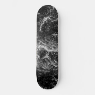 Skateboard Marbre noir énigmatique #2 #texture #décoration #a