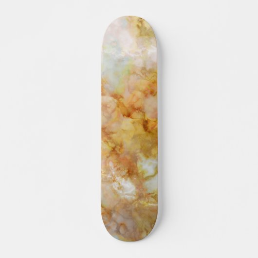 Skateboard Marbre plu doré (Devant)