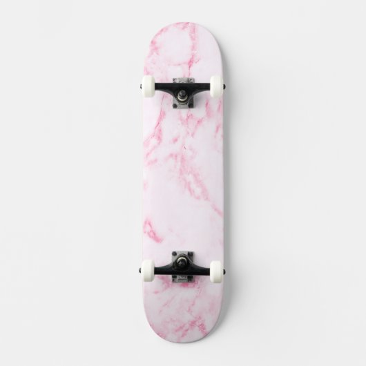 Skateboard Marbre rose (Recto)