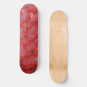 Skateboard Marbre rouge Faux (Recto)