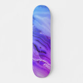 Skateboard Marbre violet exotique (Devant)