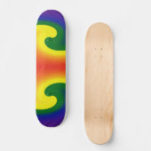 Skateboard Marcher la vague (Recto)