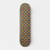 Skateboard Mardi Gras Fleur de lis (Devant)