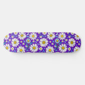 Skateboard Marguerites et Feuilles (Horz)