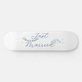 Skateboard Mariés design nom couple date année simulation de (Horz)