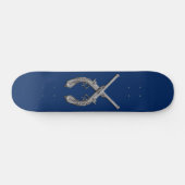 Skateboard Marine des pistolets traversés (Horz)