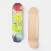 Skateboard Marionnettes heureuses (Recto)