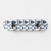 Skateboard Maritime dans le motif bleu (Horz)