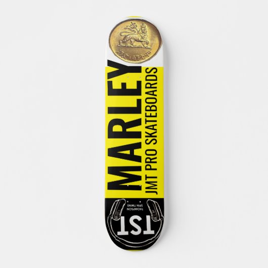 Skateboard MARLEY JMT Pro Skateboards Skateboard, 7¾" Deck (Devant)