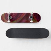 Skateboard Maroon Wave (Horz)