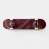 Skateboard Maroon Wave (Horz)