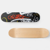 Skateboard marqué (Horz)