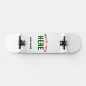 SKATEBOARD MARQUE BLANCHE MODERNE ET PERSONNALISABLE VÉRIFIÉE (Horz)
