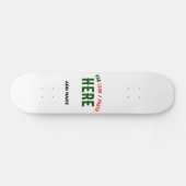 SKATEBOARD MARQUE BLANCHE MODERNE ET PERSONNALISABLE VÉRIFIÉE (Horz)
