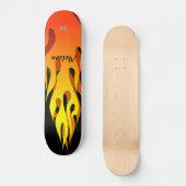 Skateboard Marque Dd Afterburn Flames (Recto)