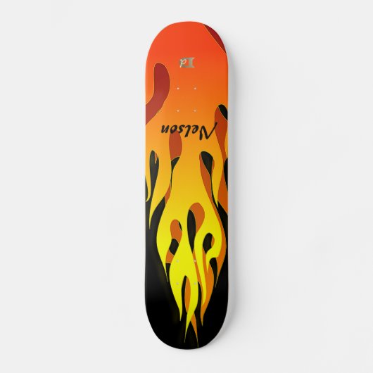 Skateboard Marque Dd Afterburn Flames (Recto)