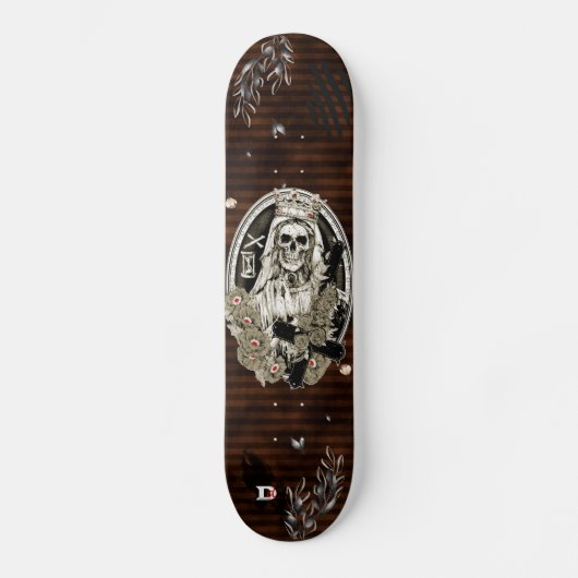 Skateboard Marque Dd Marque Distressed Septa Skeleton Bride (Recto)