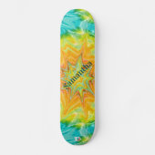 Skateboard Marque Tie Dye Dd (Recto)