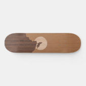 Skateboard Marqueterie de loup (Horz)