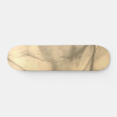 Skateboard Marron / Doré Calqué (Horz)