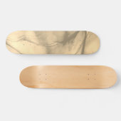 Skateboard Marron / Doré Calqué (Horz)