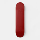 Skateboard Marron rouge (Recto)