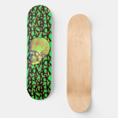 Skateboard Mars Invaders De L'Espace Extérieur Alien Amusant (Recto)