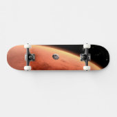 Skateboard Mars Science Laboratory approchant Mars. (Horz)