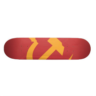 Skateboard marteau et faucille de l'URSS de cccp