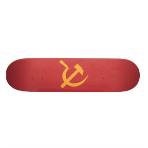 Skateboard marteau et faucille de l'URSS de cccp