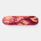SKATEBOARD MARTIAN DESERT CAMO / CAMOUFLAGE DAZZLE MOTIF (Horz)