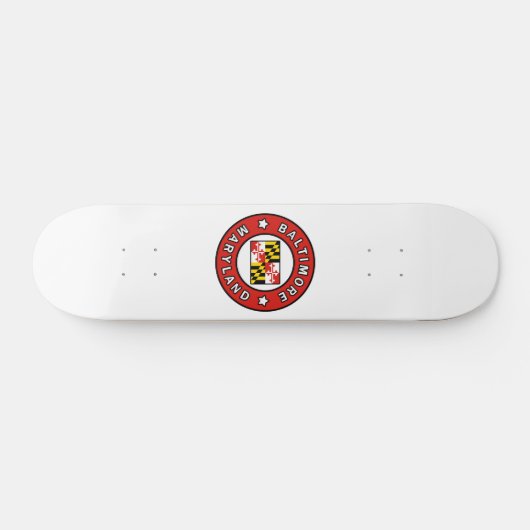 Skateboard Maryland de Baltimore (Horz)