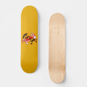 Skateboard Maryland Flag Crab (Recto)