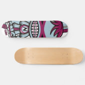 Skateboard Mascotte nerd (Horz)
