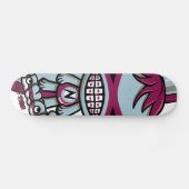 Skateboard Mascotte nerd (Horz)