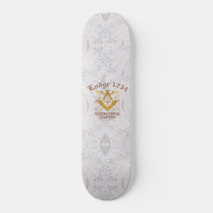 Skateboard Masonic Lodge Keeping Tradition