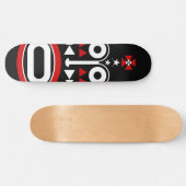 Skateboard masque africain (Horz)