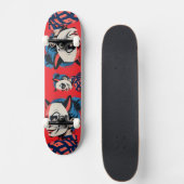 Skateboard Masque Edgy Harlequin (Devant)